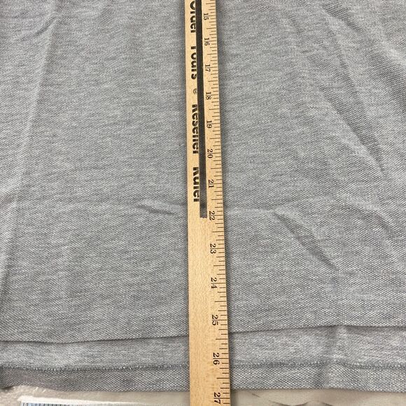 Vintage Polo Ralph Lauren Shirt Medium Mens Cookie Patch Logo Jeans Co Gray 90s - Picture 9 of 12